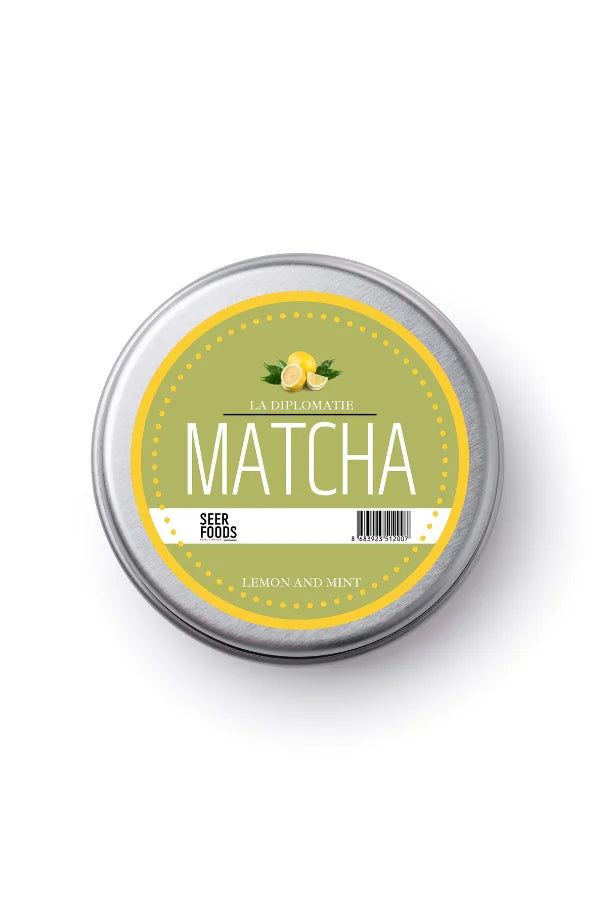 Limon ve Naneli Matcha Çayı