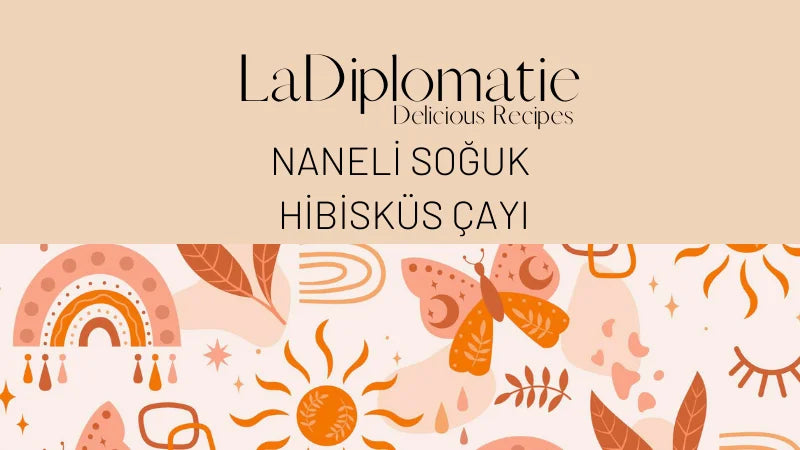 Naneli Soğuk Hibisküs Çayı